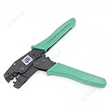 D-SUB RS-232 Open Barrel 0.1-1mm 30-18 AWG Ratchet Crimping Tool Pliers Crimper