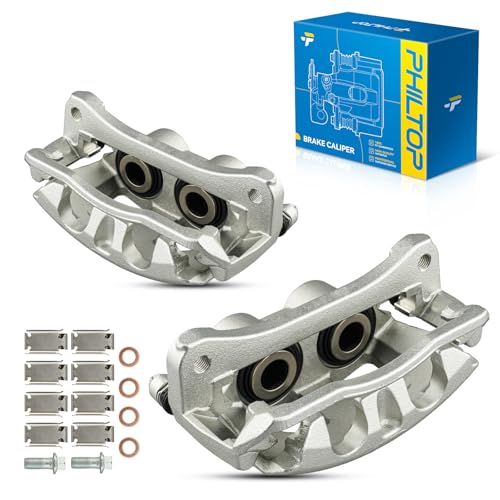 Image of PHILTOP Rear Brake Caliper for 2011-2018 Dodge Ram 2500 Ram 3500, 2009-2010 Dodge Ram 2500 Ram 3500, 18-B5174 18-B5175