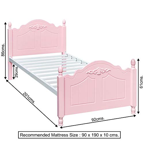 Image of Alex Daisy Tiara Single Bed for Girls