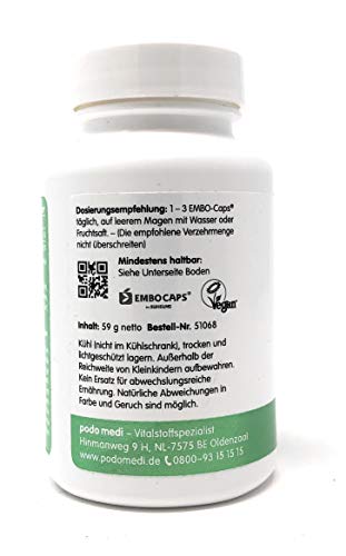 Gaba Podo Medi Woscha Plus – Gamma Aminobuttersäure 100 Embo-CAPS