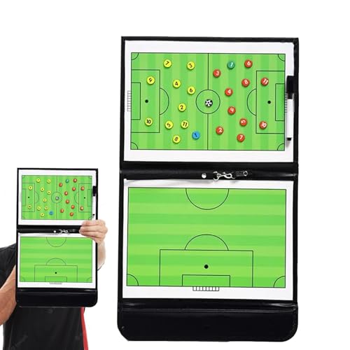Tableau de marquage de football pliable et effaçable pour coaching tactique