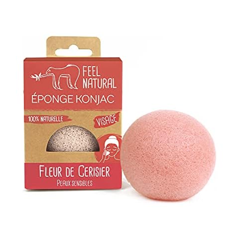 Konjac Face Sponge Cherry Blossom - Feel Natural Cover