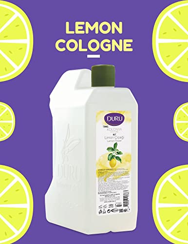 Duru 900ml Lemon Cologne by The Shave Factory - Image 6