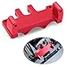 OGRC Porous Adjustable RC Servo Mount Metal Steering Servo Mount Bracket for Axial SCX24 Deadbolt/Chevrolet C10 / Wrangler JLU Gladiator/Bronco Upgrades Parts (Red)