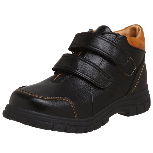 umi Toddler/Little Kid Wourstad Hook-And-Loop Shoe,Black,26 EU (US Toddler 9-9.5 M)