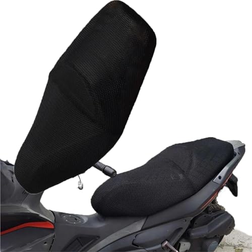 Funda de asiento para Aprilia SRMAX 125 250 300 cojín protector negro