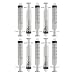 5ml Syringe Only with Luer Lock Tip - 10 Syringes by Care Touch (No needle)