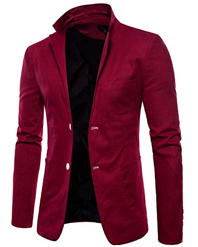 AnyuA Giacca Business da Uomo Casual Elegante Slim...