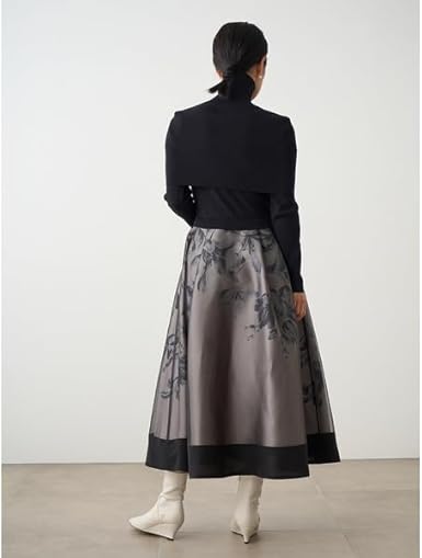 極美品 CELFORD セルフォード タートルケープ付き ドッキングワンピース CELFORD（セルフォード）の「タートルケープ付きドッキング