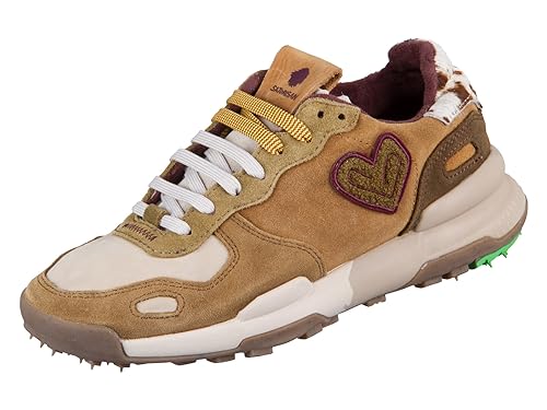 Satorisan - Zapatillas Casual para Mujer - Chacrona Suede - Sneakers Urbanas Cuero Respetuosas, Cómodas y Duraderas - Color String Brown - Talla 38