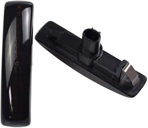 Miniatura 8 de Lámpara de señal de giro LED delantera Fender Side Marker Light para Land Rover Range Rover Sport Discovery 3 4 Freeland 2 (negro)