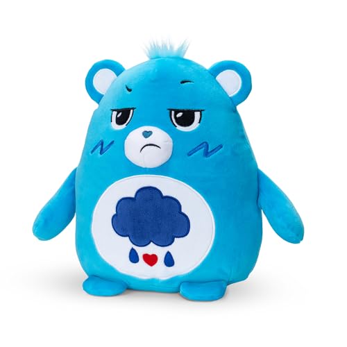 Care Bears Squishy 10" Plush Grumpy Bear - Blue, Soft Huggable Squishy Material! – Good for Girls and Boys, Employees, Collectors, Ages 4+ - image 5