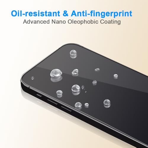 Shunwige Displayschutzfolie aus gehärtetem Glas, entworfen für Moto G50 (5G), gehärtetes Glas/Ausrichtungsrahmen/Kratzfest/deckt nur den Anzeigebereich ab