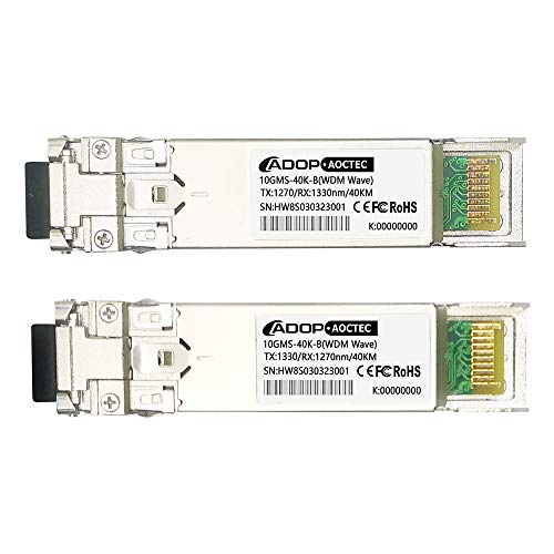 10MKrbgSFP + BidiVO[hgV[o[̃yAACisco SFP-10G-BX40D-I/SFP-10G-BX40U-Ip10GBASEVOLCW[AUbiquitiAMikrotikAD-LinkASupermicro