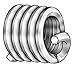 Helical Insert, SS, M6 x 1.00, 6mm L, PK10