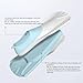 REElua Swim Training Fin Travel Size Flippers Professional Swimming Fin Comfortable Silicone Short Flippers for Women Man Swim Training Fins Water Equipment for Snorkeling Divings Swimming