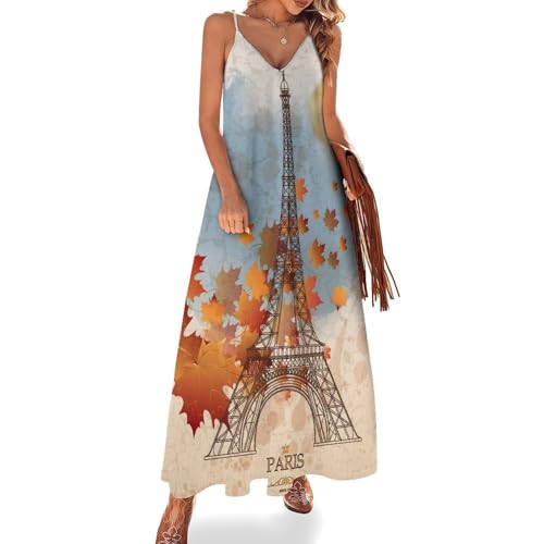 Robe Longue pour Femme Ete sans Manches pour sublimer vos souvenirs de vacances au bord de l'eau