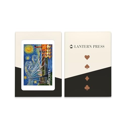 Baraja de 52 cartas tamaño póker Wichita Kansas miniatura 4
