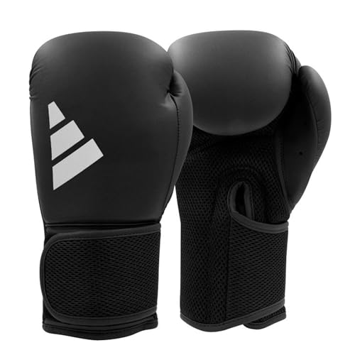 adidas Guantoni da boxe ibridi 25 - modello entry-level - nero, 10 oz