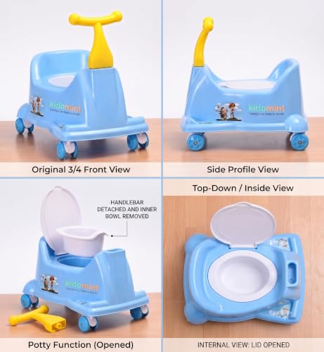 Image of 2-in-1 Potty Training Scooter is an innovative developmental tool designed to turn potty training into a fun, stress-free experience