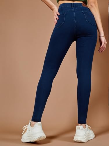 Image of Dolce Crudo Distressed High Rise Skinny Jeans for Women