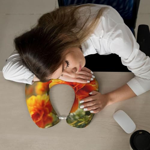 Almohada de viaje espuma viscoelástica 30 cm x 25 cm miniatura 7