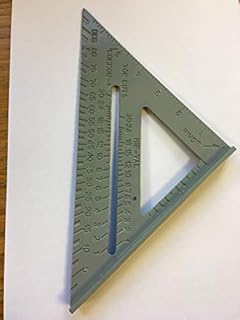 6" Heavy Duty Aluminium Square Measuring Tool Roofing Triangle Joinery