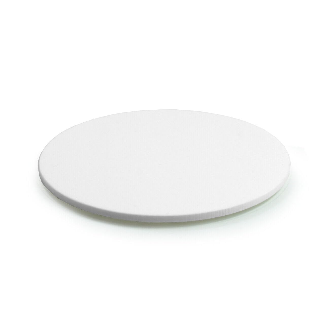 Laser Cut Plastic Circles Acrylic Discs 3mm, 5mm White Frost Matt (3mm, 450mm)