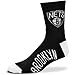 NBA Brooklyn Nets Men's Team Quarter Socks, Large