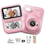 Sofortbildkamera für Kinder, 3,0 Zoll, Kinderkamera mit 32 GB Speicherkarte, 1080P Digitalkamera, Spielzeug, Geschenk für Jungen und Mädchen von 3 bis 12 Jahren