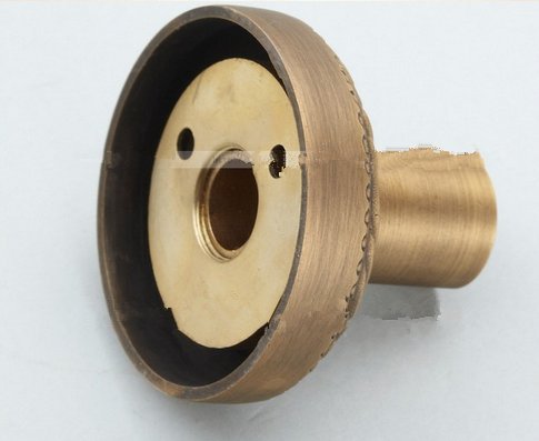 Gowe mitigeur de douche en céramique de luxe style rétro chic laiton antique