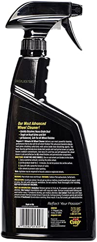 Meguiar’s G180124EU Ultimate All Wheel Cleaner Felgenreiniger, Reinigt alle Felgenoberflächen, Entfernt Bremsstaub und Schmutz, PH-Neutral, 709ml