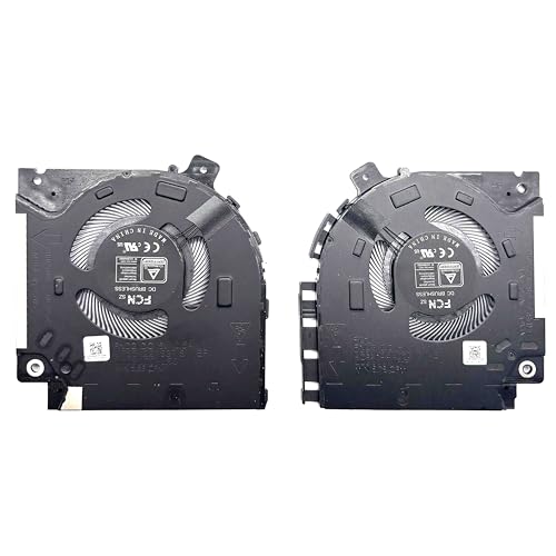 BestParts - Ventilador de refrigeración grande de CPU y GPU para Alienware x15 R1, x15 R2, P/N: CN-082VD4 CN-0V0G61, 82VD4 V0G61