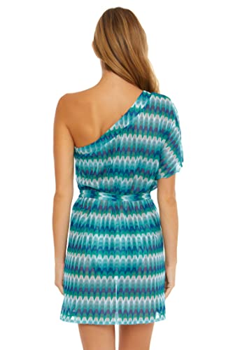 Trina Turk Women's Standard Moonray Beach Dress-Bathing Suit Cover Ups, Multi, Medium - Image 2