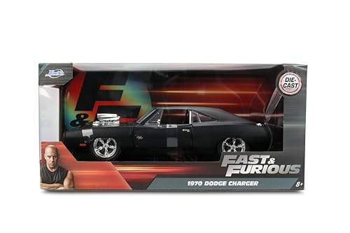 Jada Fast & Furious 1:24 Dom's 1970 Dodge Charger R/T miniatura 2