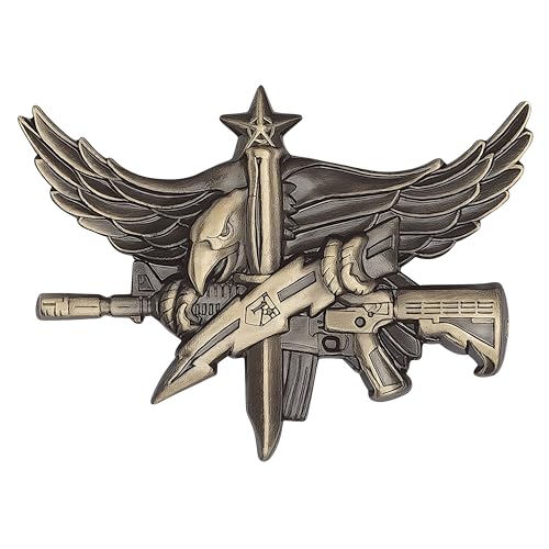 SWAT Operator Pin - Senior (Antique Gold, Senior)