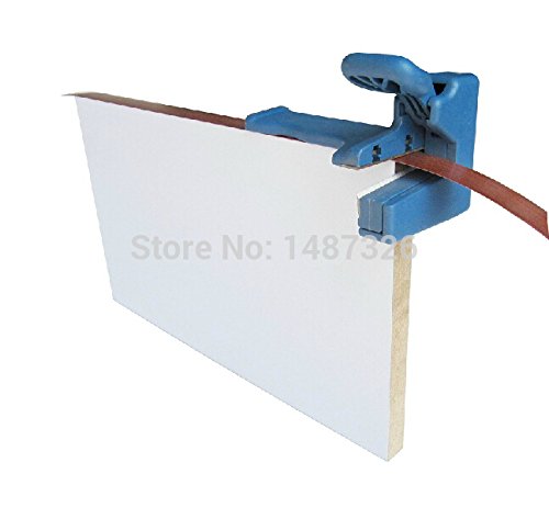 Tondeuse de chants menuiserie pour bande PVC bois avec coupe tête queue - 2