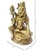 GURU JEE™ Brass Statue Small Lord Shiva Idol Hindu God Shiv Bhagwan Murti for Home Mandir Temple Religious Gifts Showpiece
