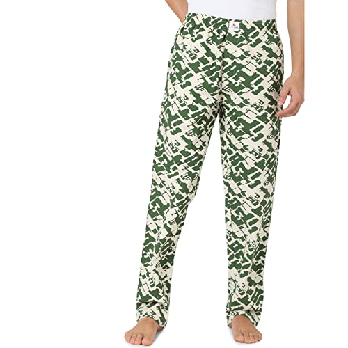 Image of Underjeans Men Black /White Cotton Pyjama