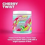 Alani Nu Pre Workout Powder Cherry Twist, Amino Energy Boost, Endurance Supplement, Sugar Free, 200mg Caffeine, L-Theanine, Beta-Alanine, L-Citrulline, 30 Servings - Image 3