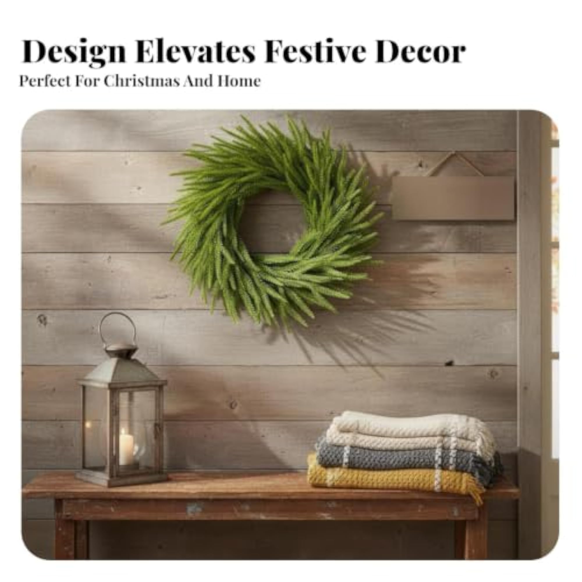 Artificial Pine Needle Foliage Strand for Indoor Decoration