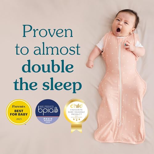Image of Love to Dream Swaddle UP, Baby Sleep Sack, Self-Soothing Sleep Sack 8-13 lbs., Dramatically Better Sleep, Snug Fit Calms Startle Reflex, 1.0 TOG, Small