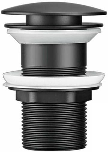 Pop Up Sink Plug,Bathroom Bath Plug Black -Pop Up Sink Basin Waste ...