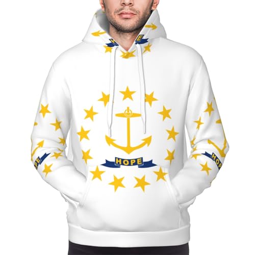 Pull à capuche Rhode Island chaud : idéal pour vos sorties outdoor