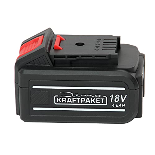 Batterie 18V 4Ah Dino KRAFTPAKET fin des pannes d'énergie au milieu du vissage