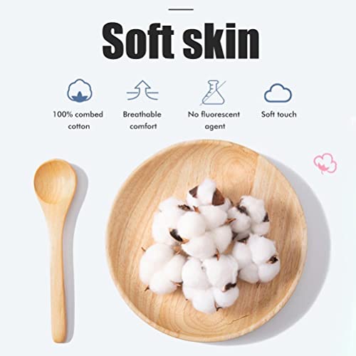 4 Mussole Neonato Pannolini in Mussola 100%