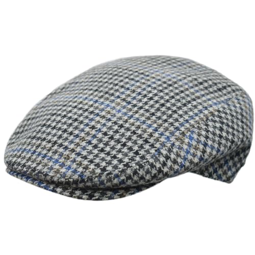 Bonnet à carreaux classique Melegari Varazze pour homme et femme