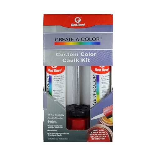 Red Devil 4074 Create-A-Color Caulk Kit