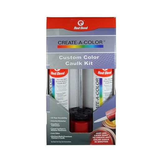 Red Devil Create-A-Color Caulk Kit