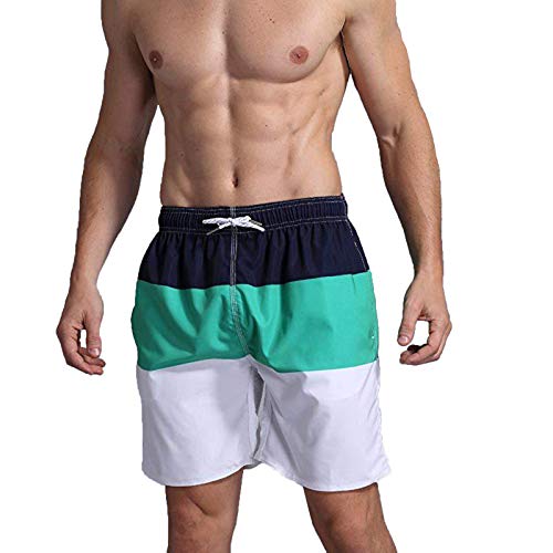 RTRDE Men's Swim Shorts Trunks Quick Dry Beach Shorts with Pockets Swimming, L-4XL3